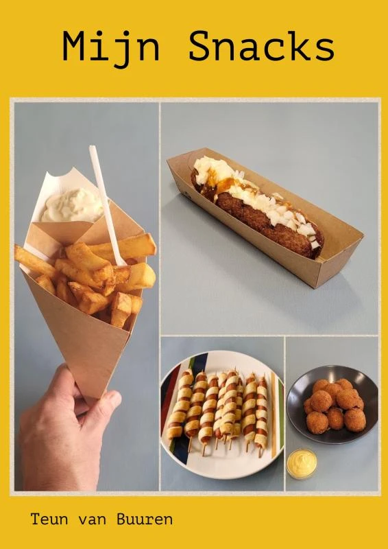 Mijn Snacks – Teun Van Buuren – boek cover