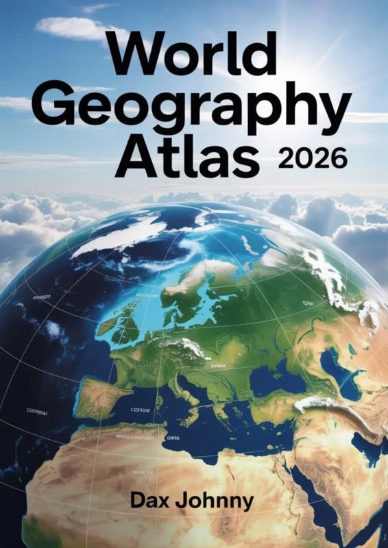 World Geography Atlas 2026 – Dax Johnny – boek cover