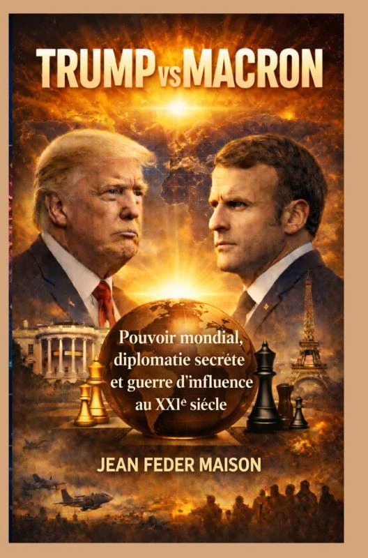 TRUMP vs MACRON – Jean Feder Maison – boek cover