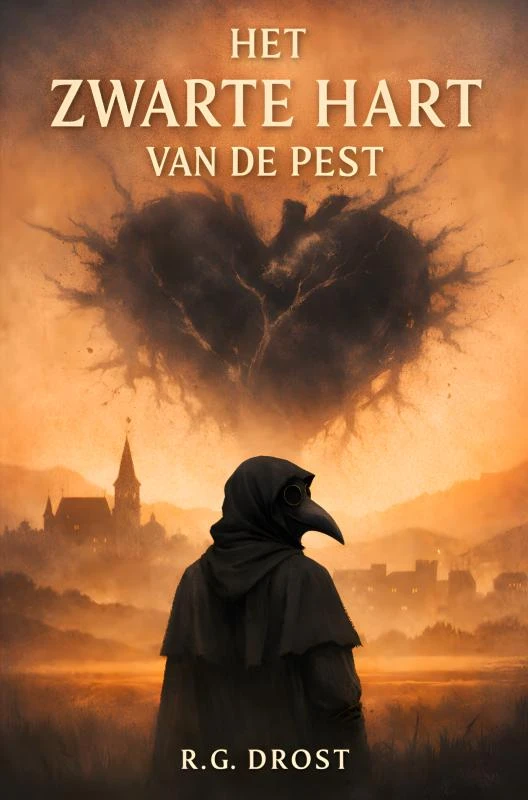 Het zwarte hart van de pest – R.G. Drost – boek cover