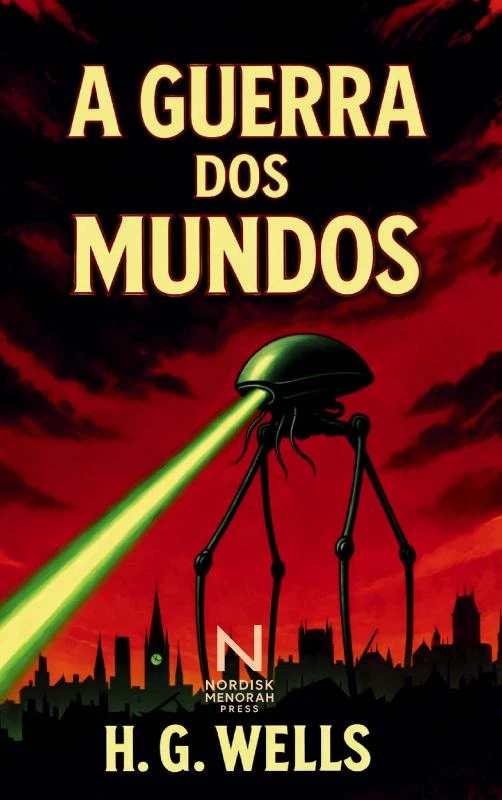 A Guerra dos Mundos – Herbert George Wells – boek cover