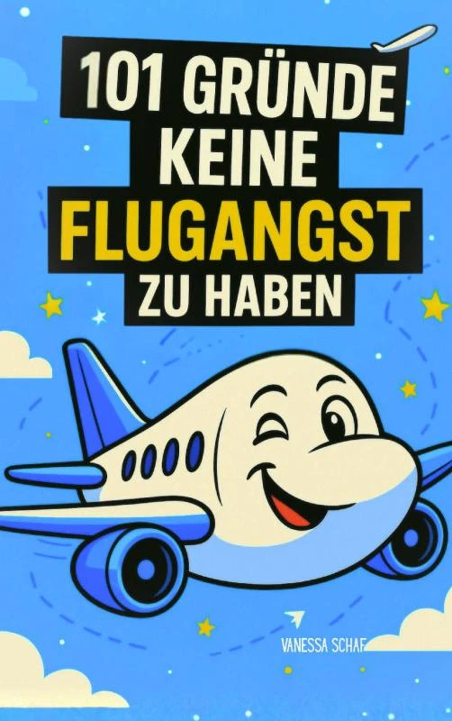 101 Gründe, warum du keine Flugangst haben musst – Vanessa Schaf – boek cover