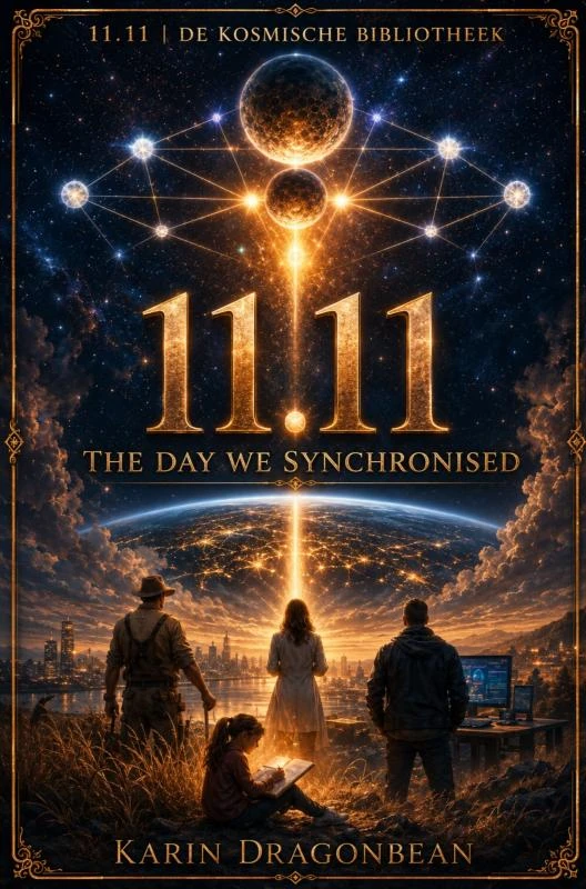 THE DAY WE SYNCHRONISED – Karin DragonBean – boek cover