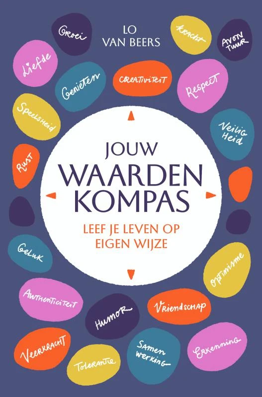 Jouw waardenkompas – Lo van Beers – boek cover