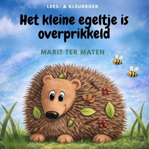 Het kleine egeltje is overprikkeld – Marit Ter Maten – boek cover