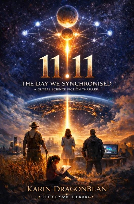 11.11 THE DAY WE SYNCHRONISED – Karin DragonBean – boek cover