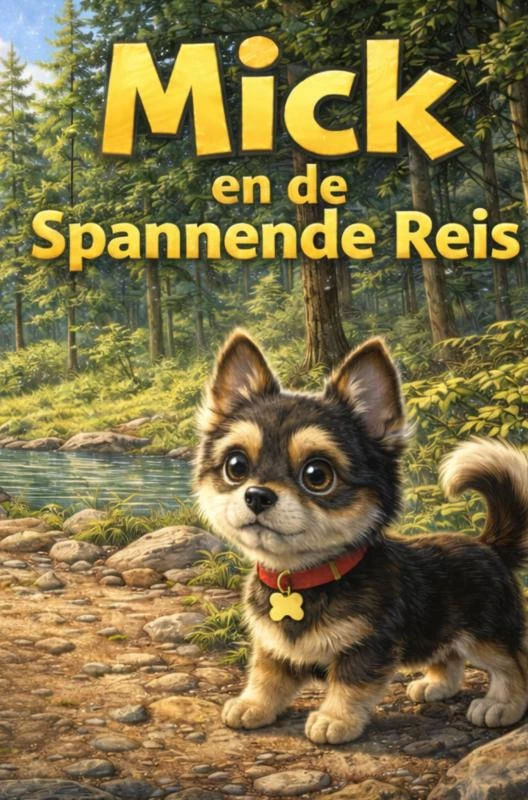 Mick en de spannende reis – Alida Lorsé – boek cover