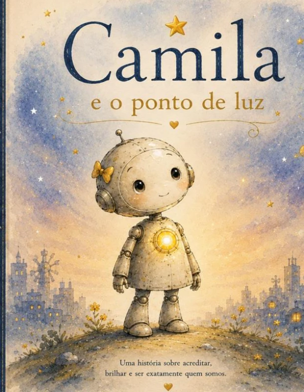 Camila e o Ponto de Luz – boek cover