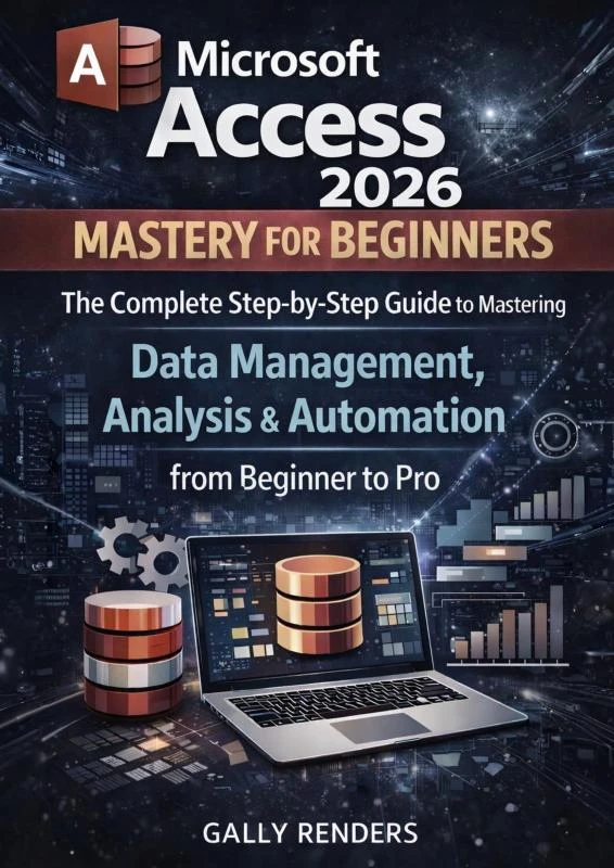 Microsoft Access Mastery for Beginners – Gally Renders – boek cover