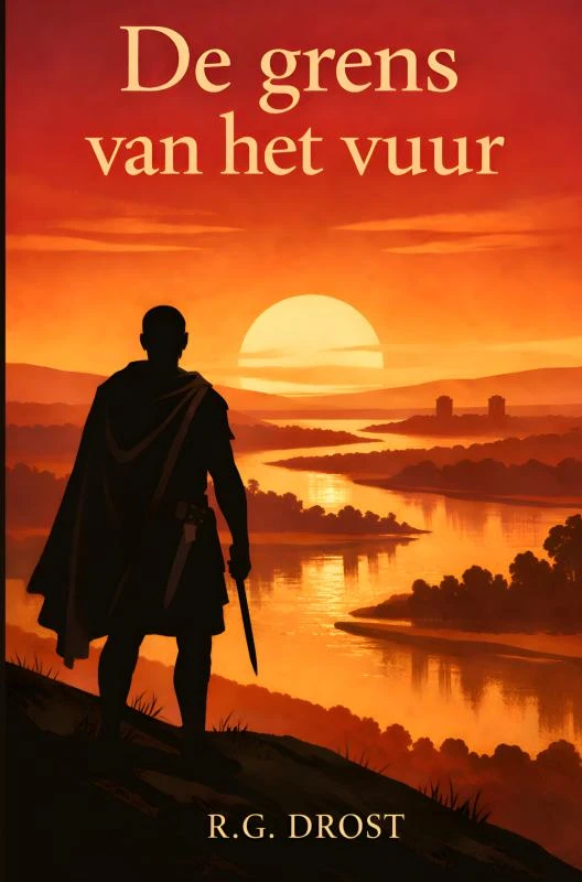 De grens van het vuur – R.G. Drost – boek cover