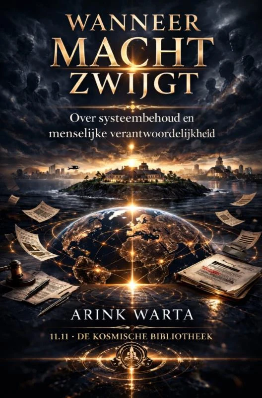 Wanneer Macht Zwijgt - Over systeembehoud en menselijke verantwoordelijkheid – Arink Warta – boek cover
