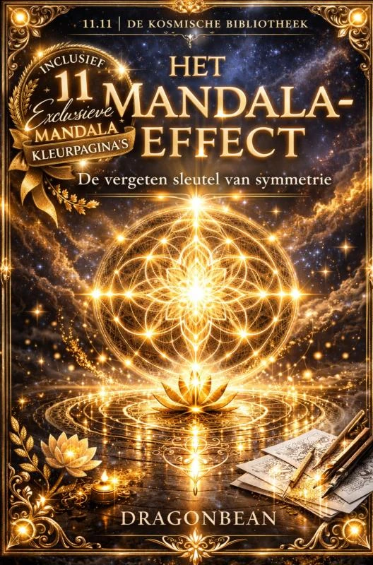 Het Mandala Effect - De vergeten sleutel van Symmetrie – Dragon Bean – boek cover