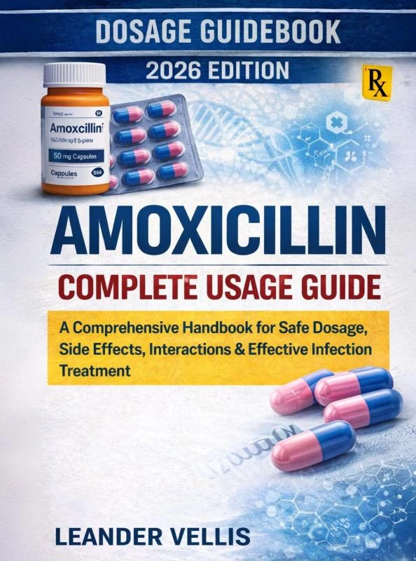 Amoxicillin Complete Usage Guide – Leander Vellis – boek cover