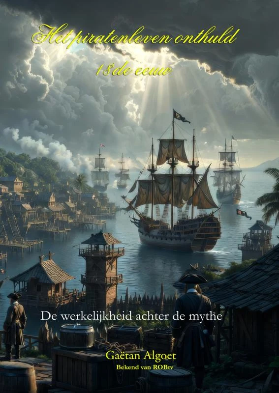 Het Piratenleven Onthuld - 18de eeuw – Gaëtan Algoet – boek cover