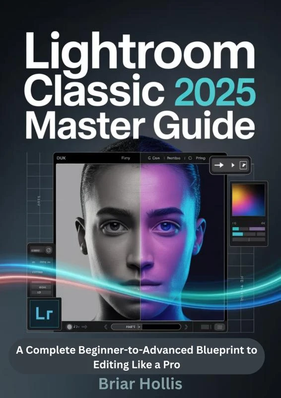 LIGHTROOM CLASSIC 2025 MASTER GUIDE – Briar Hollis – boek cover