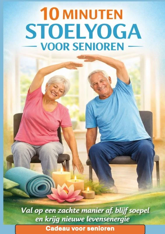 10 MINUTEN STOELYOGA VOOR SENIOREN Val op een zachte manier af, blijf soepel en krijg nieuwe levensenergie¿ Cadeau voor senioren