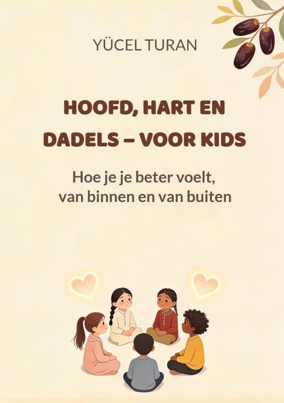 HOOFD, HART EN DADELS ¿ VOOR KIDS – Yücel Turan – boek cover