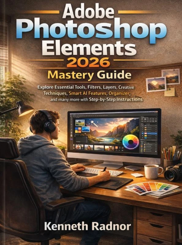 Adobe Photoshop Elements 2026 Mastery Guide – Kenneth Radnor – boek cover