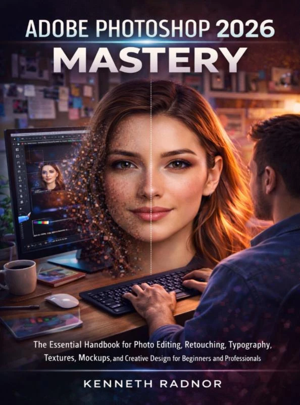 Adobe Photoshop 2026 Mastery – Kenneth Radnor – boek cover
