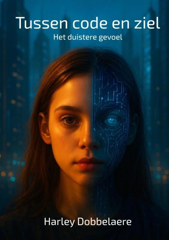 Tussen code en ziel – Harley Dobbelaere – boek cover