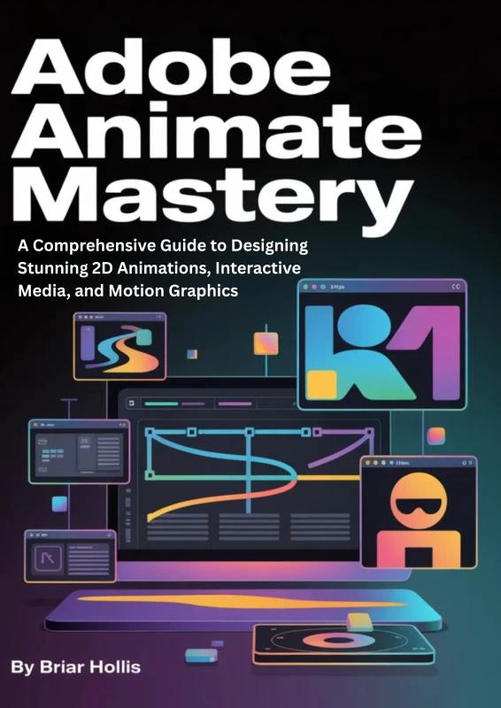 ADOBE ANIMATE MASTERY 2025 – Briar Hollis – boek cover