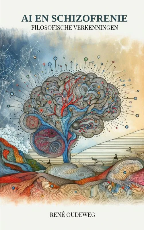 AI en Schizofrenie – René Oudeweg – boek cover