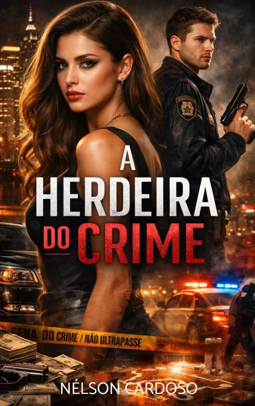A Herdeira do Crime – Nélson Cardoso – boek cover