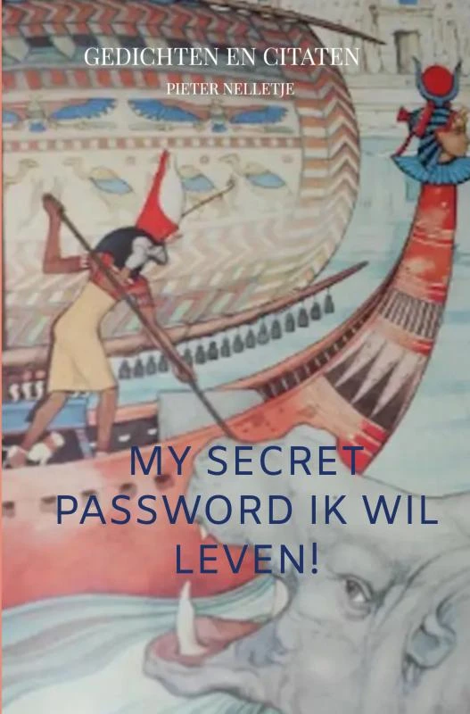 MY SECRET PASSWORD ik wil leven! – Pieter Nelletje – boek cover