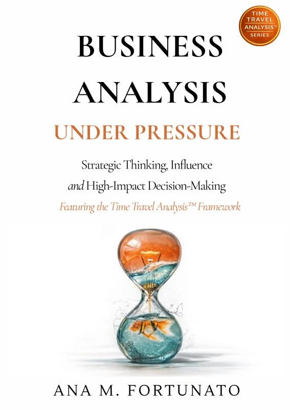Business Analysis Under Pressure – Ana M. FORTUNATO – boek cover