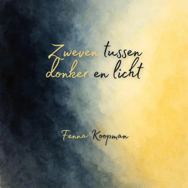 Zweven tussen donker en licht – Fenna Koopman – boek cover