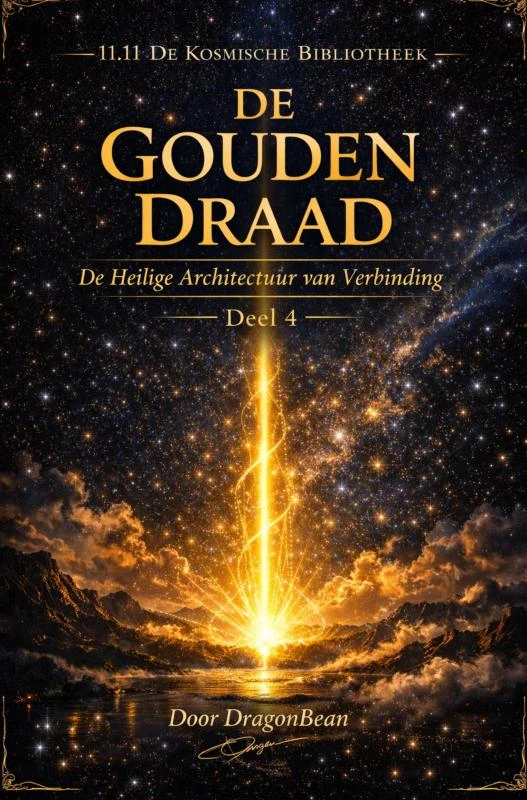 DE GOUDEN DRAAD De Heilige Architectuur van Verbinding – Dragon Bean – boek cover