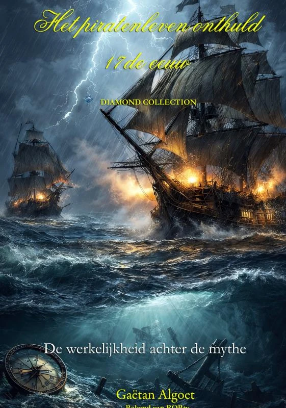 Het Piratenleven Onthuld - 17de eeuw – Gaëtan Algoet – boek cover