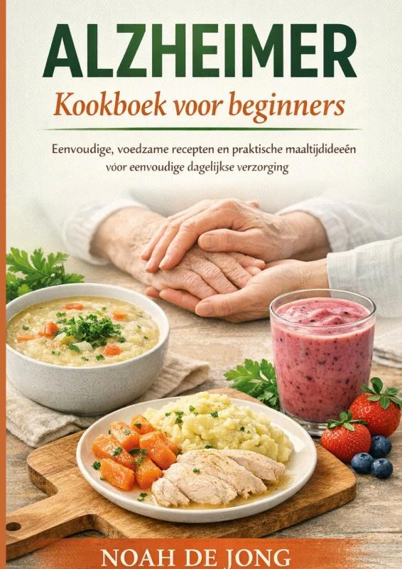 ALZHEIMER Kookboek voor beginners – Noah De JONG – boek cover
