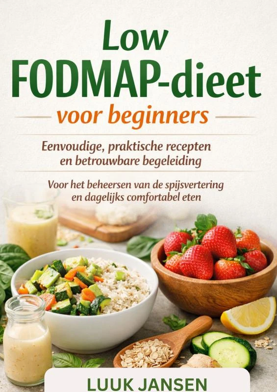 Low FODMAP-dieet voor beginners – Luuk JANSEN – boek cover