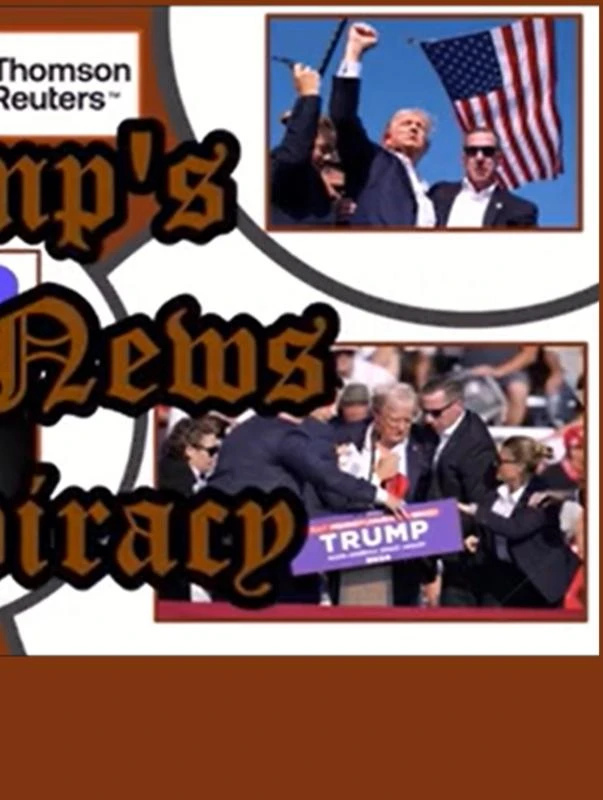 TRUMP FAKE NEWS CONSPIRACY – Dr. M. Sc. Roman F. Martinu – boek cover