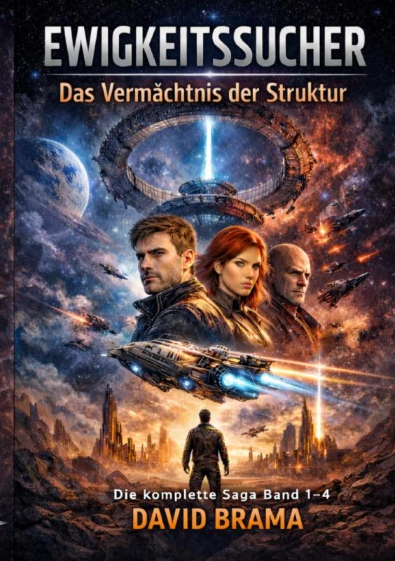 Ewigkeitssucher ¿ Die komplette Saga – David Brama – boek cover