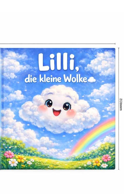 Lilli die kleine Wolke – David Brama – boek cover