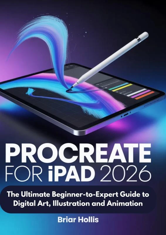 PROCREATE FOR IPAD 2026 – Briar Hollis – boek cover