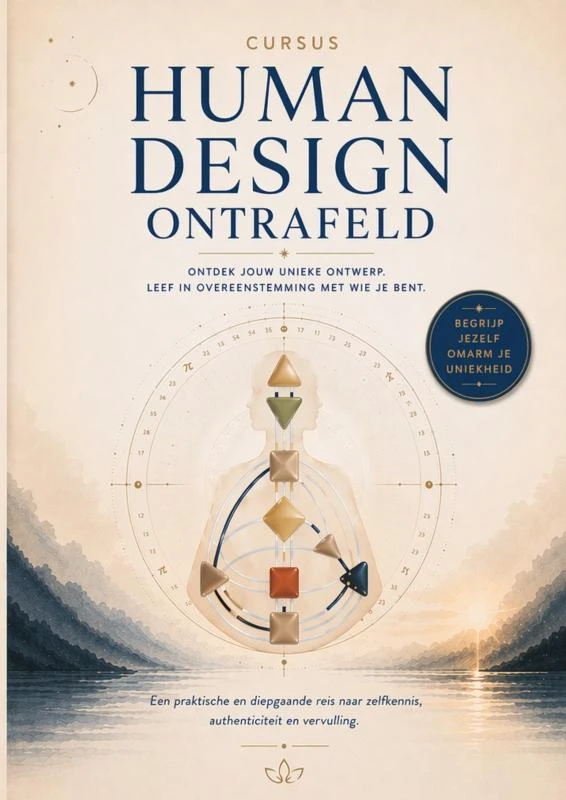 Human Design Ontrafeld – Anne Van Genechten – boek cover