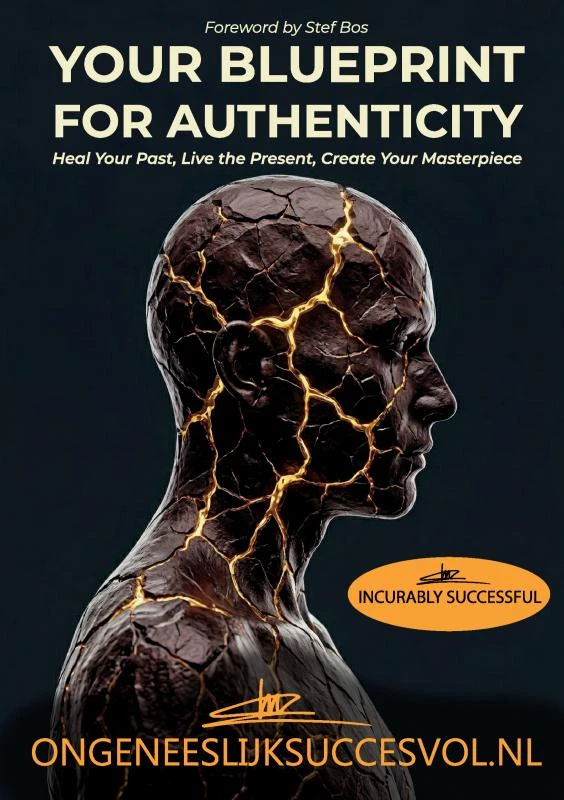 IncurablySuccessful - Your Blueprint for Authenticity: Heal Your Past, Live the Present, Create Your Masterpiece – Maurice Van den Hoogen – boek cover