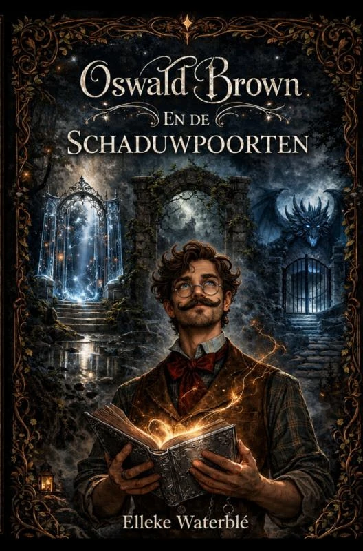Oswald Brown – Elleke Waterble – boek cover
