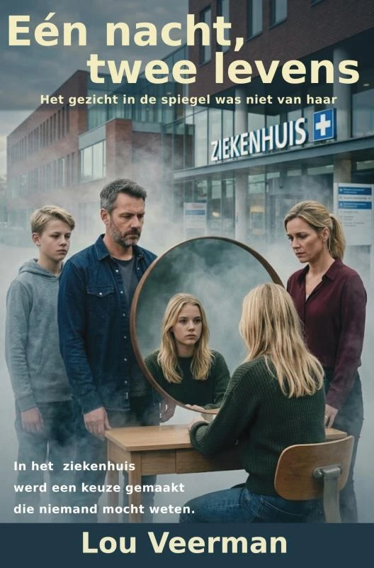Eén nacht, twee levens – Lou Veerman – boek cover