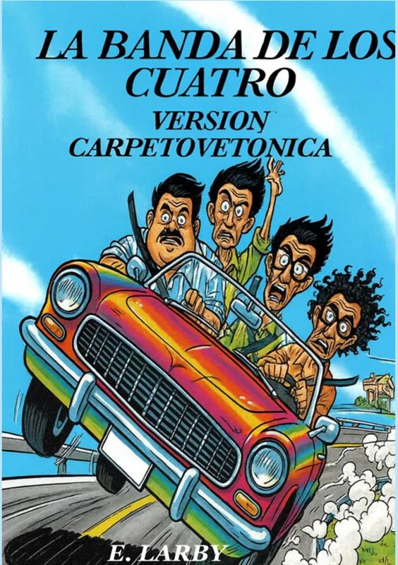 LA BANDA DE LOS CUATRO – E Larby – boek cover