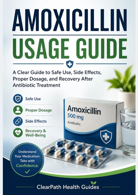 AMOXICILLIN USAGE GUIDE – boek cover