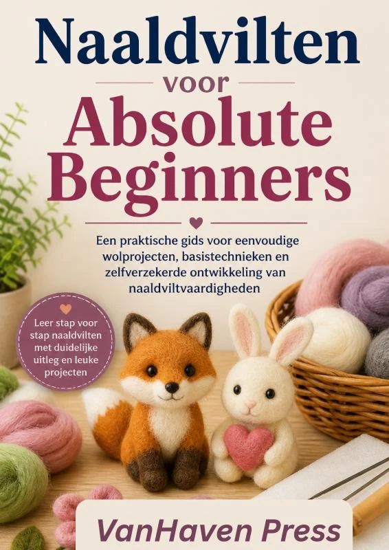 Naaldvilten voor Absolute Beginners – VanHaven Press – boek cover