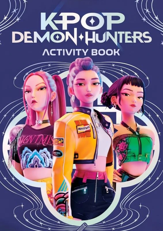 KPop Demon Hunters Activity Book – Etsy Demons – boek cover