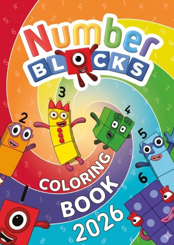 Numberblocks Coloring Book – Yhan Paul – boek cover