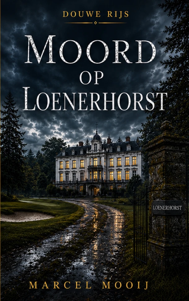 Moord op Loenerhorst – Marcel Mooij – boek cover