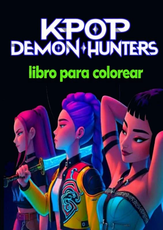 K-Pop Demon Hunters Libro para Colorear – Yaiza Jaramillo – boek cover