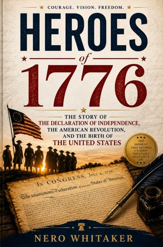 Heroes of 1776 – Nero Whitaker – boek cover